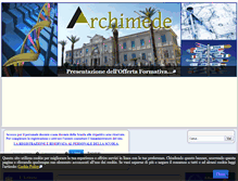 Tablet Screenshot of liceoarchimedeme.it